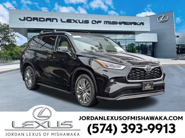 2022 toyota highlander hybrid platinum