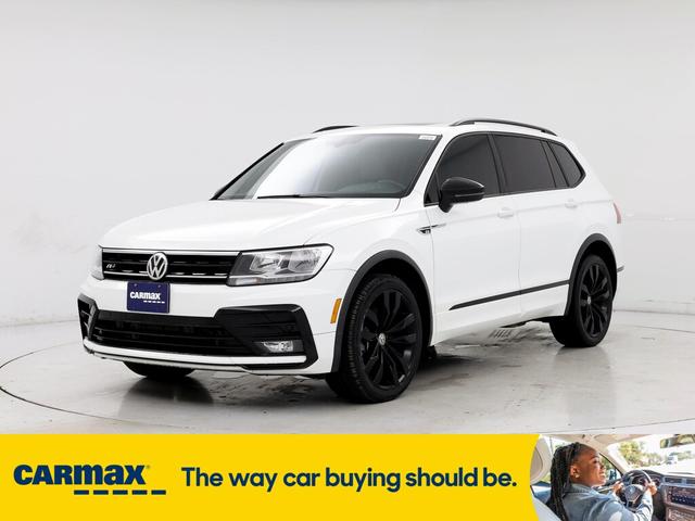 2021 volkswagen tiguan se r-line black