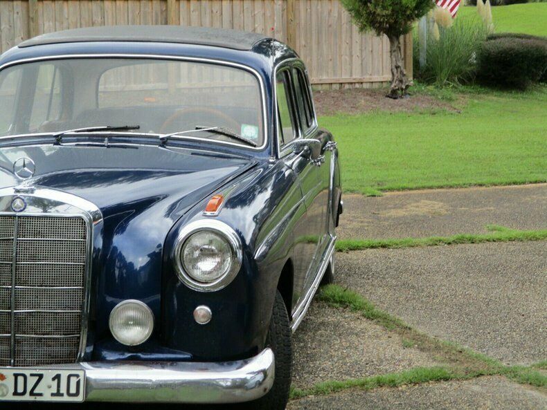 1958 mercedes-benz 220s sunroof