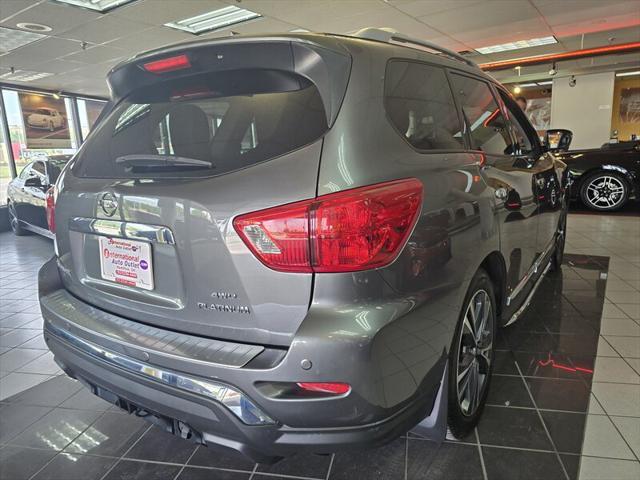 2019 nissan pathfinder platinum