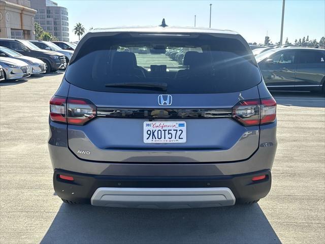2024 honda pilot awd ex-l 7 passenger