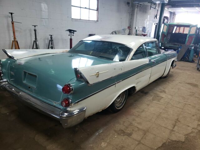 1957 dodge coronet coupe project car v8 rare hot rod coupe mopar big fins!!!