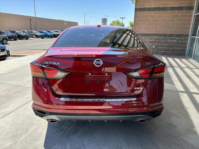 2022 nissan altima sr intelligent awd