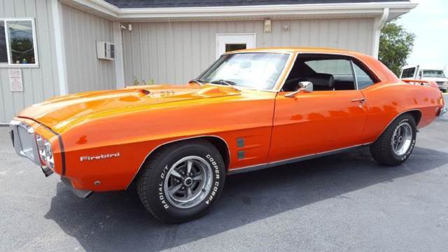 1969 pontiac firebird manual 4-speed rwd v8 6.6l gasoline