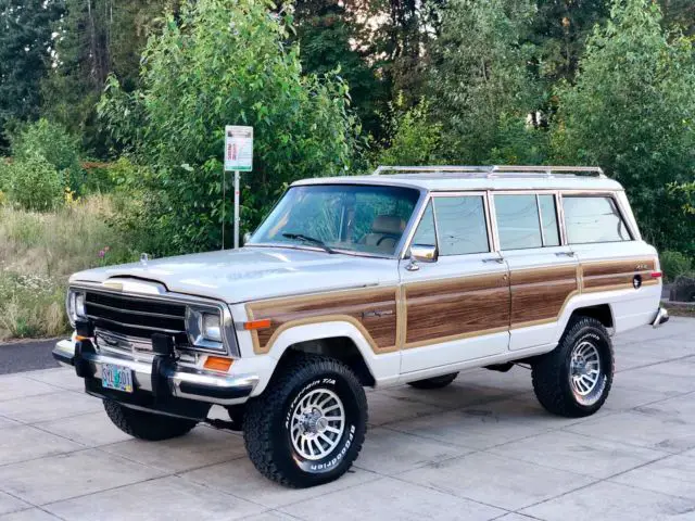 1987 jeep grand wagoneer low miles 72k 4.0l inline 6 wrangler cherokee chieftain