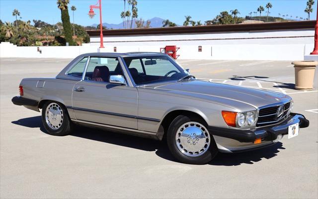 1986 mercedes-benz s-class 560 sl 2dr convertible