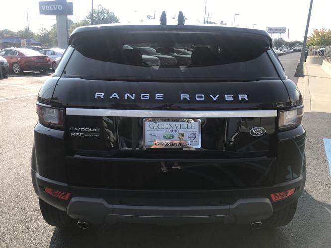 certified 2018 land rover range rover evoque hse 4-door greenville, sc 29607 for sale in greenville, south carolina