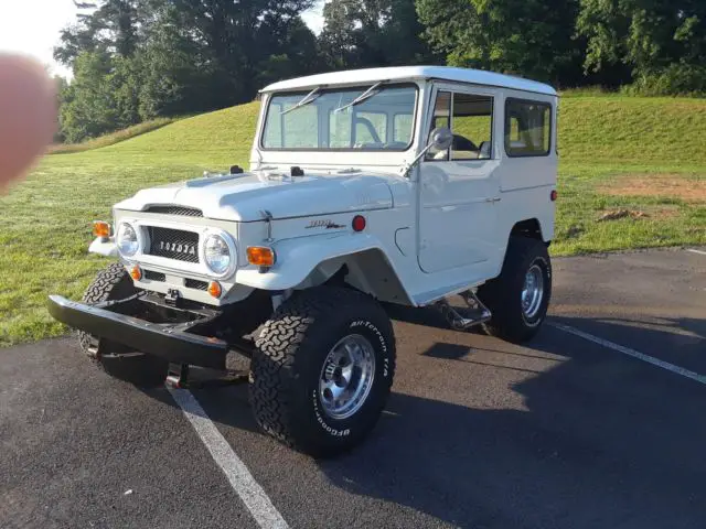 "no reserve" 1970 toyota fj40 land cruiser - frame off nut & bolt restoration