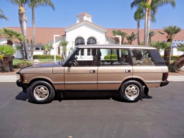 1993 land rover range rover classic county lwb, beautiful roman bronze