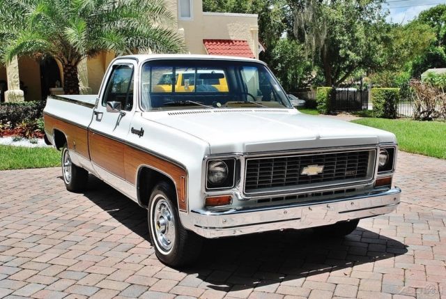 1974 chevrolet cheyenne super with 32k miles, power steering power brakes, 350