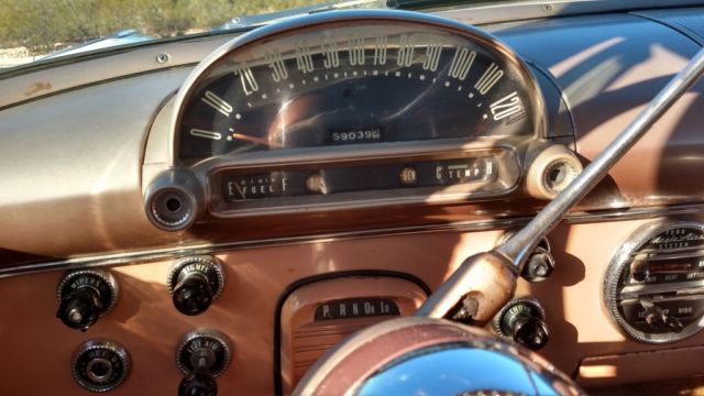 1955 ford fairlane 4-door town sedan v8 automatic 59k miles