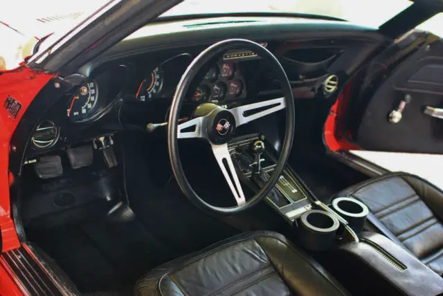 72 chevrolet corvette convertible 350 4-speed leather, power steering, brakes!
