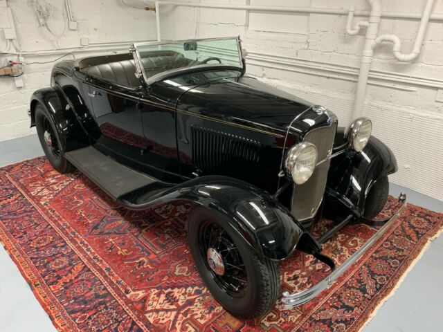 1932 ford roadster - all henry steel - black