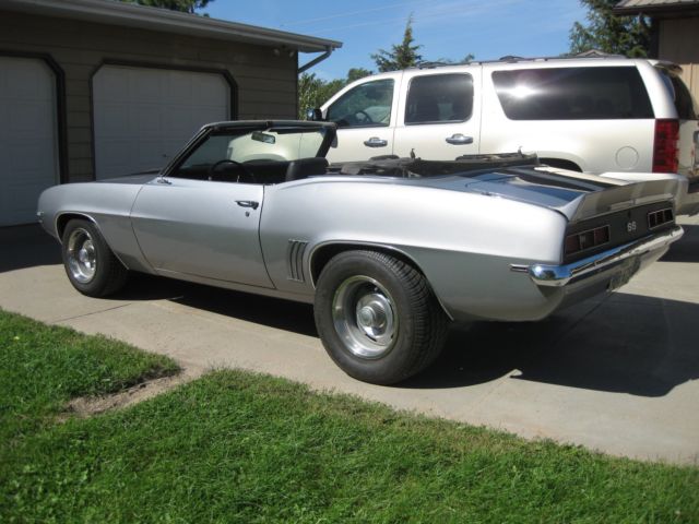 69 camaro ss 396 4 speed convertible rock solid project