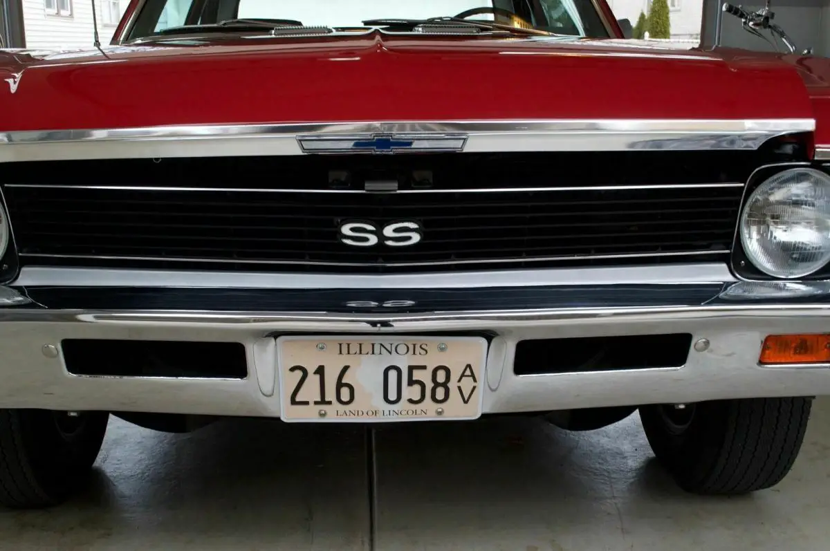 red hot gorgeous 1969 chevy nova!