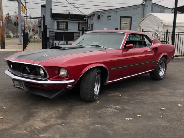 1969 ford mustang mach 1 fastback 390 s code big block