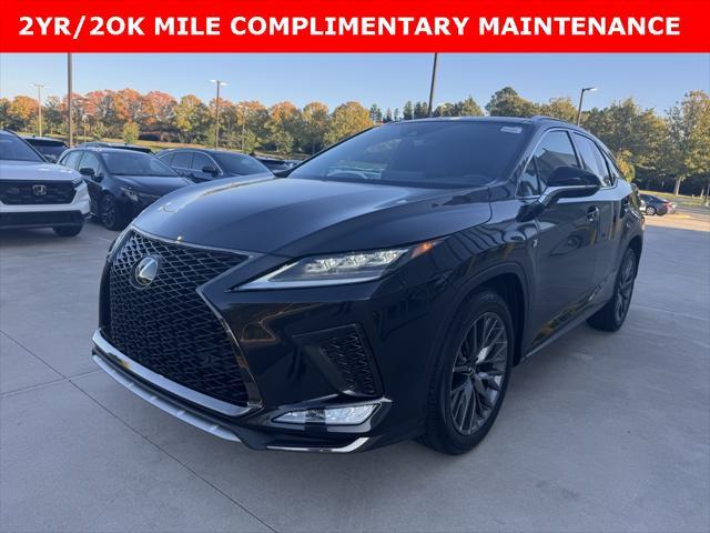 2022 lexus rx 350 f sport handling