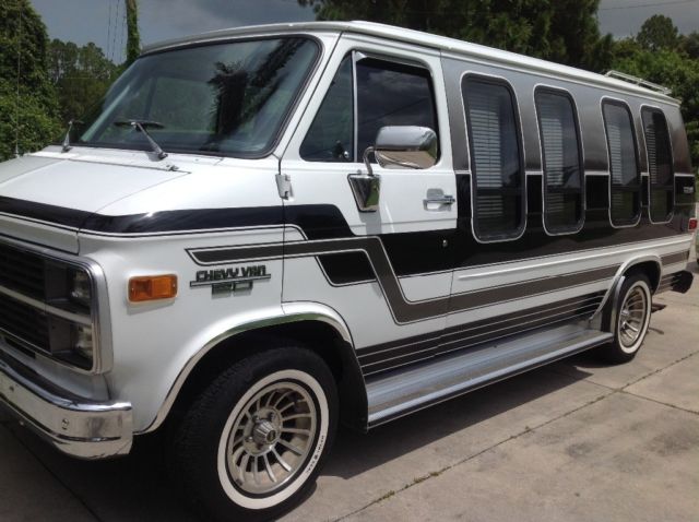 1983 chevy conversion van garage kept 38k original miles stunning condition!