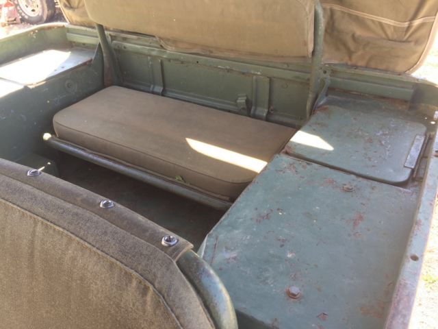 1944 willys mb jeep, diesel motor, 5 speed , 2 wheel drive, 35 miles per gallon