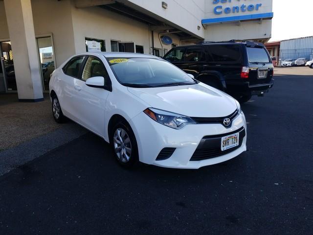 2016 toyota corolla le le 4dr sedan for sale in hilo, hawaii