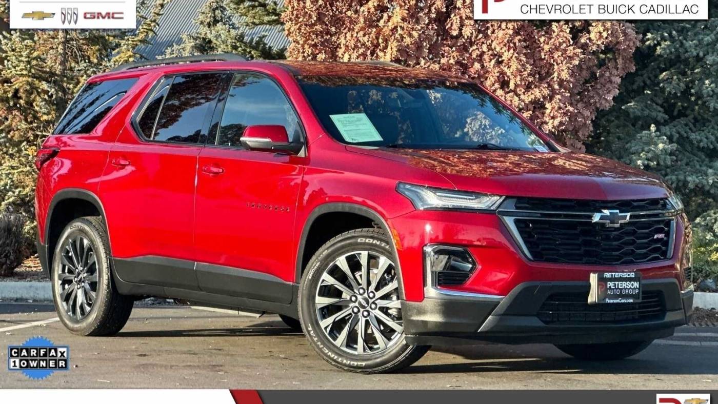 2022 chevrolet traverse rs