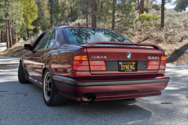 1991 535i 5 speed, heavily modified by dinan in period