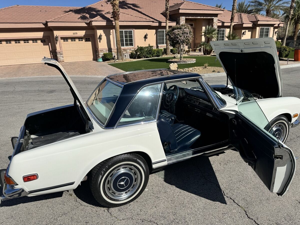 1970 mercedes-benz 280 sl convertible white 280 sl
