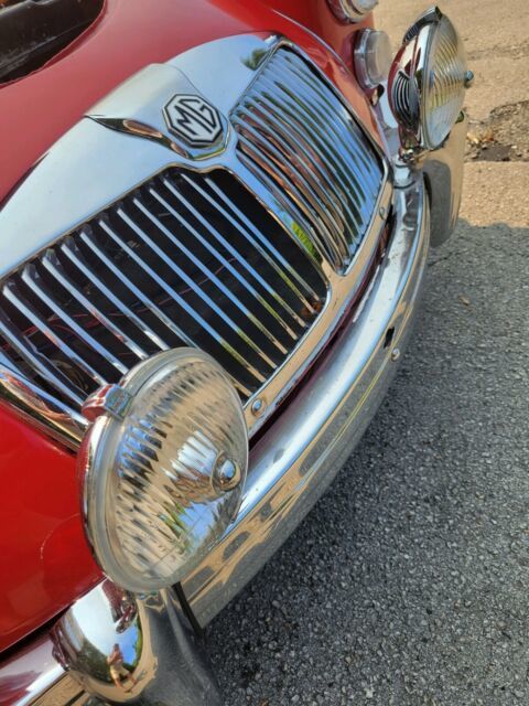 1961 mg mga convertible red rwd manual 1600