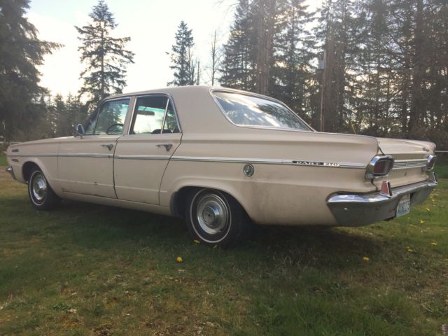 1966 dodge dart base sedan 4-door 4.5l
