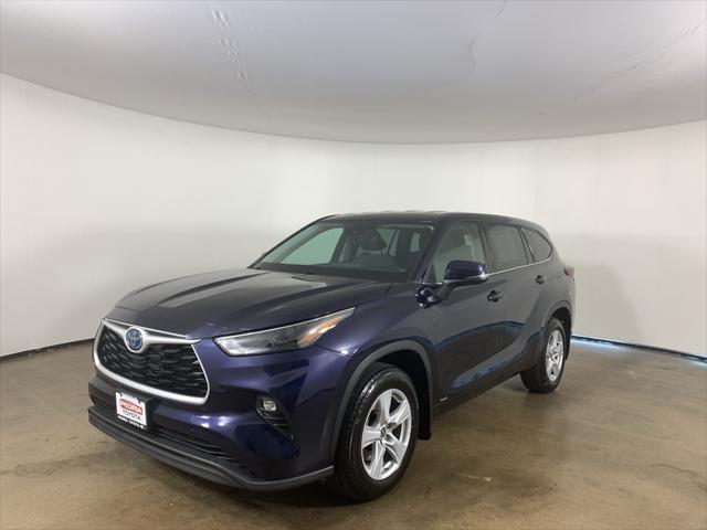 2022 toyota highlander hybrid le