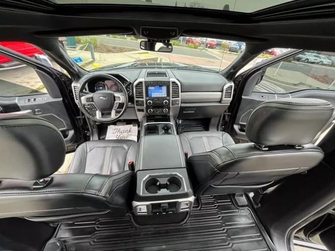 2019 ford f350 super duty crew cab platinum pickup 4d 6 3/4 ft in roseville, california