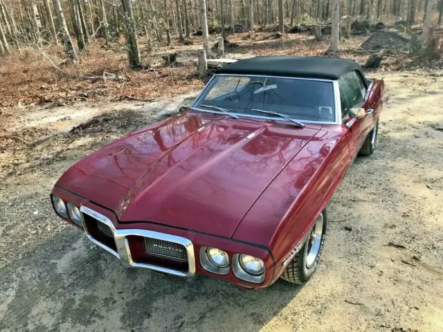 1969 pontiac firebird convertible 350 4 speed project
