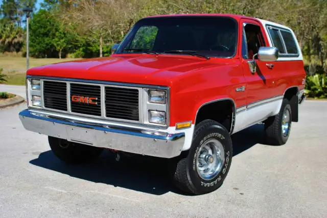 1988 gmc jimmy 4x4 fuel injected 5.7l low mileage! clean carfax