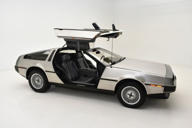 1981 delorean dmc12 19,283 miles silver auto