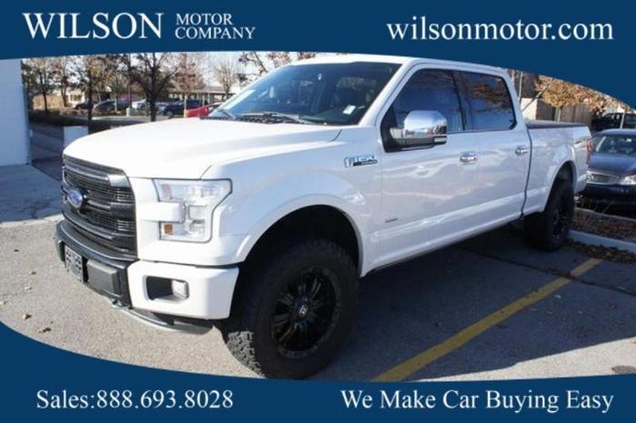 2016 ford f-150 platinum 4x4 platinum 4dr supercrew 6.5 ft. sb for sale in logan, utah