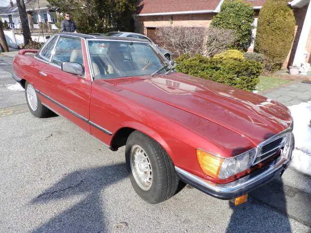 1973 mercedes 450sl convertible new paint low miles v8 new seats