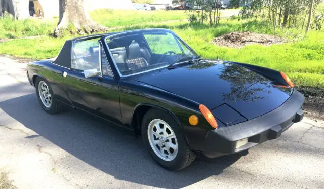 1975 porsche 914 2.0 black/black excellent original california colletor car