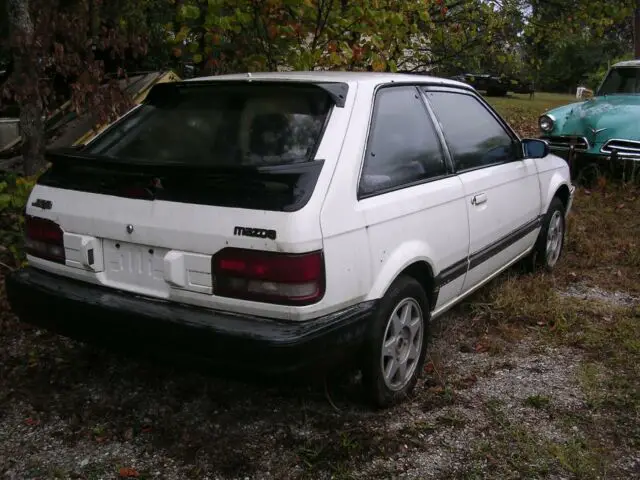 mazda 323 (white) gtx 4wd factory turbocharged