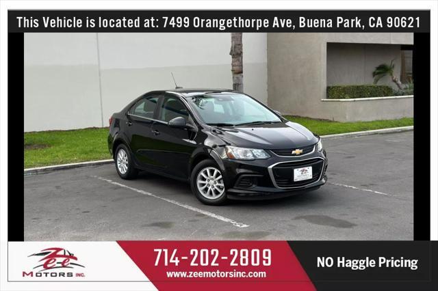2018 chevrolet sonic lt