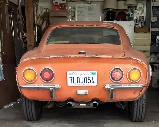 1972 opel gt with automatic xmission