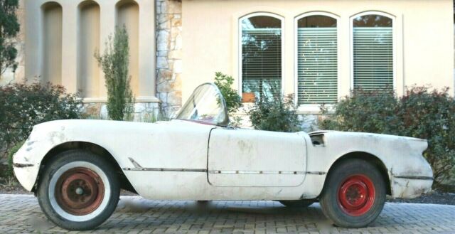 1954 chevy corvette project car, restrod, restomod, hot rod, mod