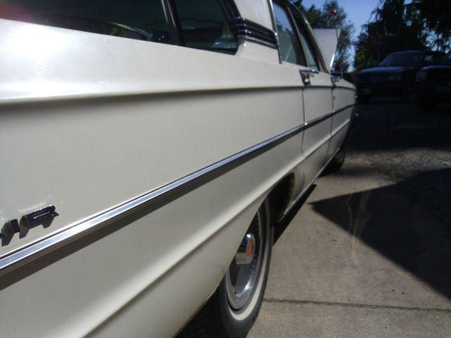1965 mercury montclair breezeway four door sedan original