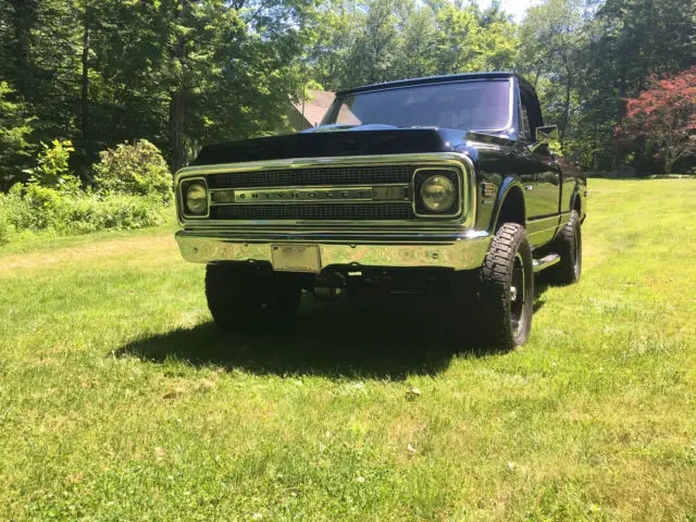 1969 chevrolet c/k10 truck 4x4 frame up resto mod ls engine shot bed