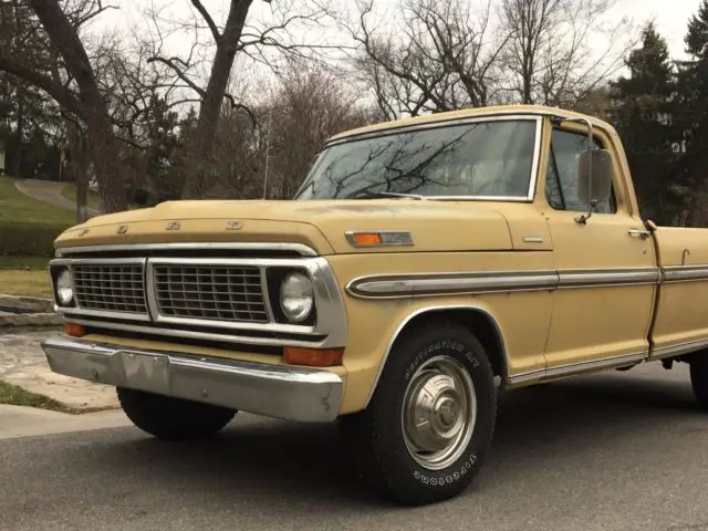 1970 ford f-250 ranger camper special xlt