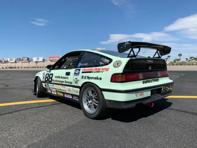 honda crx hf scca stl spec race car track car time attack b17 built fast