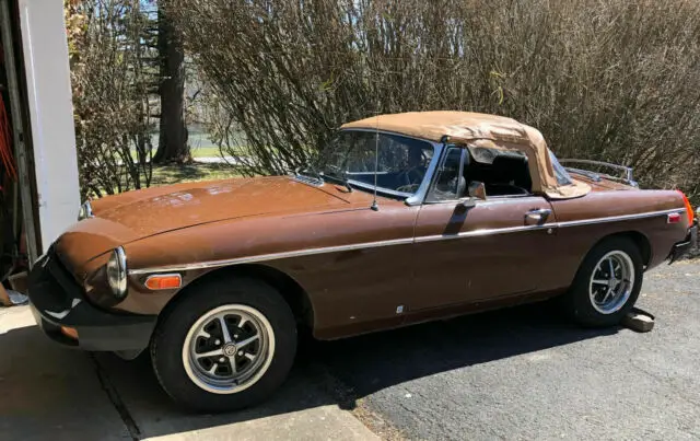 mg mgb 1980 brown, good condition