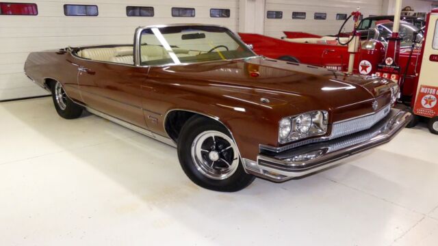 1973 buick centurion 75126 miles brown convertible 455 automatic