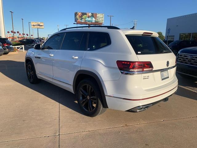 2021 volkswagen atlas 3.6 v6 se w/ technology r-line