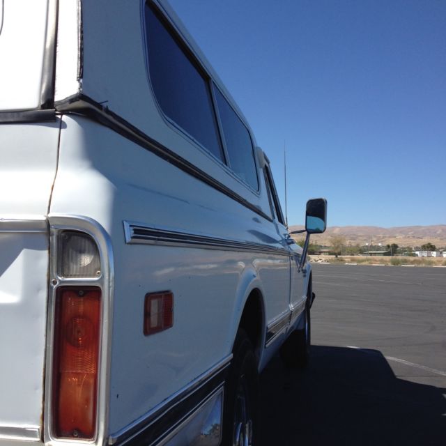 1969 c-20 camper special granny 4 speed 3/4 ton truck