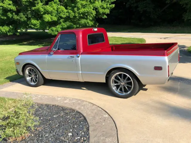 frame off custom c10 383 stroker hot rod street rod pro street full custom
